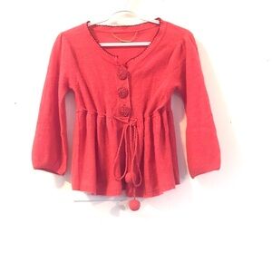 VTG Juicy Couture cardigan pink women’s S wool coquette soft girl feminine